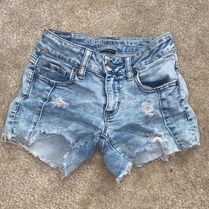 American eagle jean shorts